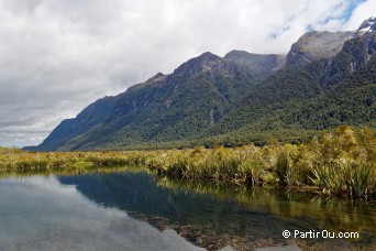 Mirror Lakes - Fiordland - Nouvelle-Zlande