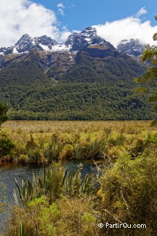 Mirror Lakes - Fiordland - Nouvelle-Zlande