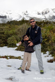 Sur le Mont Taranaki - Nouvelle-Zlande