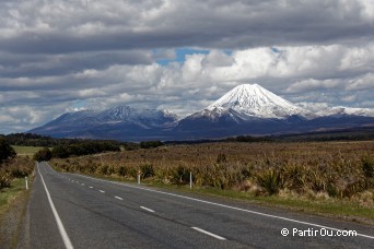 Mont Ngauruhoe - Tongariro - Nouvelle-Zélande