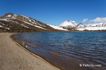 Blue Lake - Tongariro - Nouvelle-Zlande