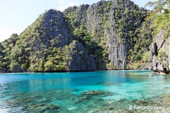 Berges de l'le de Coron - Philippines