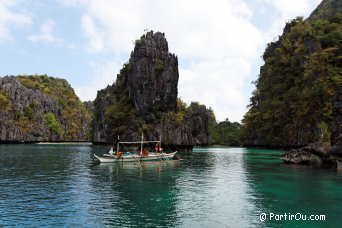 Big Lagoon dans l'archipel de Bacuit - Philippines