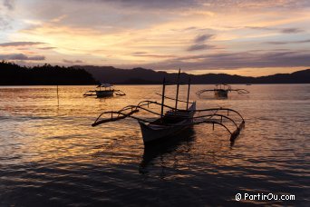 Baie devant Port Barton - Palawan - Philippines