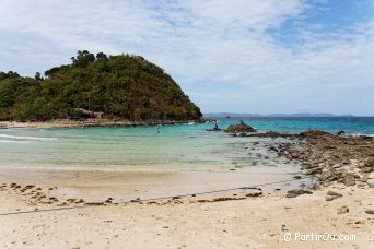 Albaguen Island vue depuis Exotic Island - Palawan - Philippines