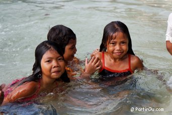 Philippins en week-end sur Exotic Island prs de Port Barton - Palawan - Philippines