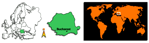 Carte Roumanie