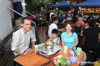 Restaurant de rue  Singapour