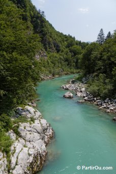 Rivière de la Soča - Slovénie