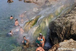 Source d'eau chaude de Korbous - Tunisie