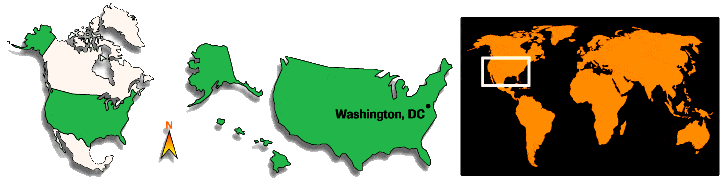 Carte États-Unis